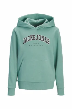 Hot Junior Hættetrøje jjeCaleb Varsity Sweat Hood Noos JN Børn Sweatshirts & Hoodies