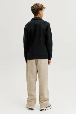 Outlet Junior Pullover jjoho Ollie Knit Split Neck Jnr Børn Trøjer & Cardigans