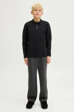 Jack & Jones Junior Pullover jprBlabradfort Knit Polo LN Jnr^Børn Trøjer & Cardigans