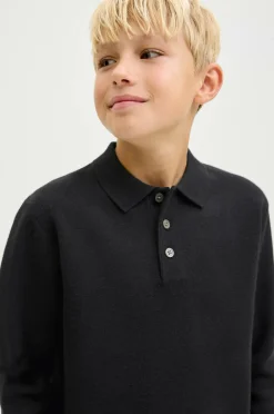 Jack & Jones Junior Pullover jprBlabradfort Knit Polo LN Jnr^Børn Trøjer & Cardigans