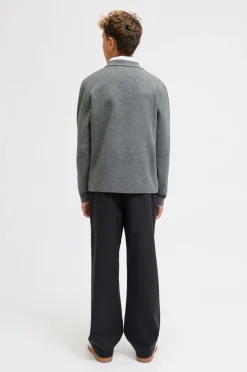 Jack & Jones Junior Pullover jprBlabradfort Knit Polo LN Jnr^Børn Trøjer & Cardigans