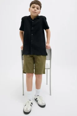 Jack & Jones Junior Shorts jpstJaiden jjCrinkle Jogger Short Jnr^Børn Shorts