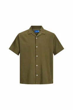 Jack & Jones Junior Skjorte jorLuke Crinkle Shirt SS Jnr^Børn Skjorter