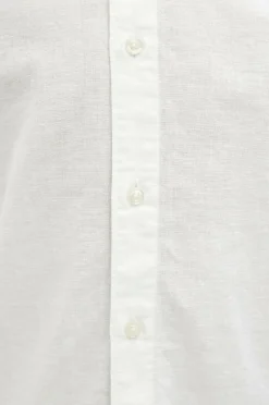 Junior Skjorte jjBreeze Linen Blend Shirt SS SN Jnr Børn Skjorter