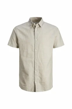 Jack & Jones Junior Skjorte jjeLinen Blend Shirt SS SN Jnr^Børn Skjorter