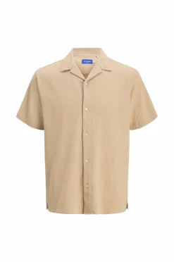 Jack & Jones Junior Skjorte jorLuke Crinkle Shirt SS Jnr^Børn Skjorter