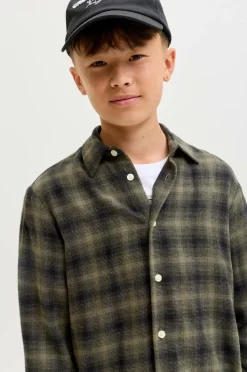Discount Junior Skjorte jcOcover Checked Flannel Børn Skjorter