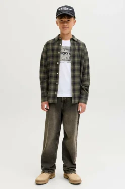 Discount Junior Skjorte jcOcover Checked Flannel Børn Skjorter