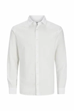 Discount Junior Skjorte jjeBreeze Linen Blend Shirt LS SN J Børn Skjorter