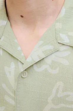 New Junior Skjorte jorLuke Crinkle Aop Shirt SS Jnr Børn Skjorter