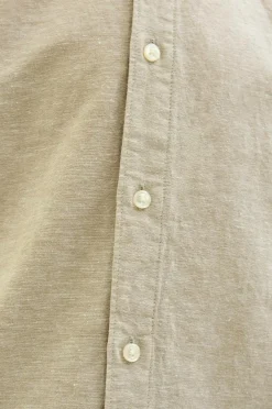 Online Junior Skjorte jjBreeze Linen Blend Shirt SS SN Jnr Børn Skjorter