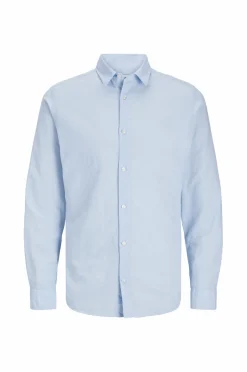 Jack & Jones Junior Skjorte jjeBreeze Linen Blend Shirt LS SN J^Børn Skjorter