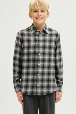 Online Junior Skjorte jcOcover Checked Flannel Børn Skjorter
