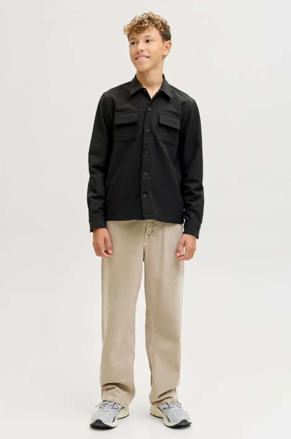 Junior Skjorte jcoPoint Commute Travel Shirt BF JN Børn Skjorter