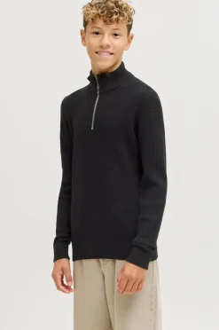 Jack & Jones Junior Turtleneck trøje jprBlubarkley Knit Half Zip Jnr^Børn Trøjer & Cardigans