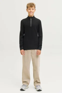 Jack & Jones Junior Turtleneck trøje jprBlubarkley Knit Half Zip Jnr^Børn Trøjer & Cardigans