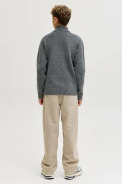 Jack & Jones Junior Trøje jorNorrebro Knit Half Zip Jnr^Børn Trøjer & Cardigans