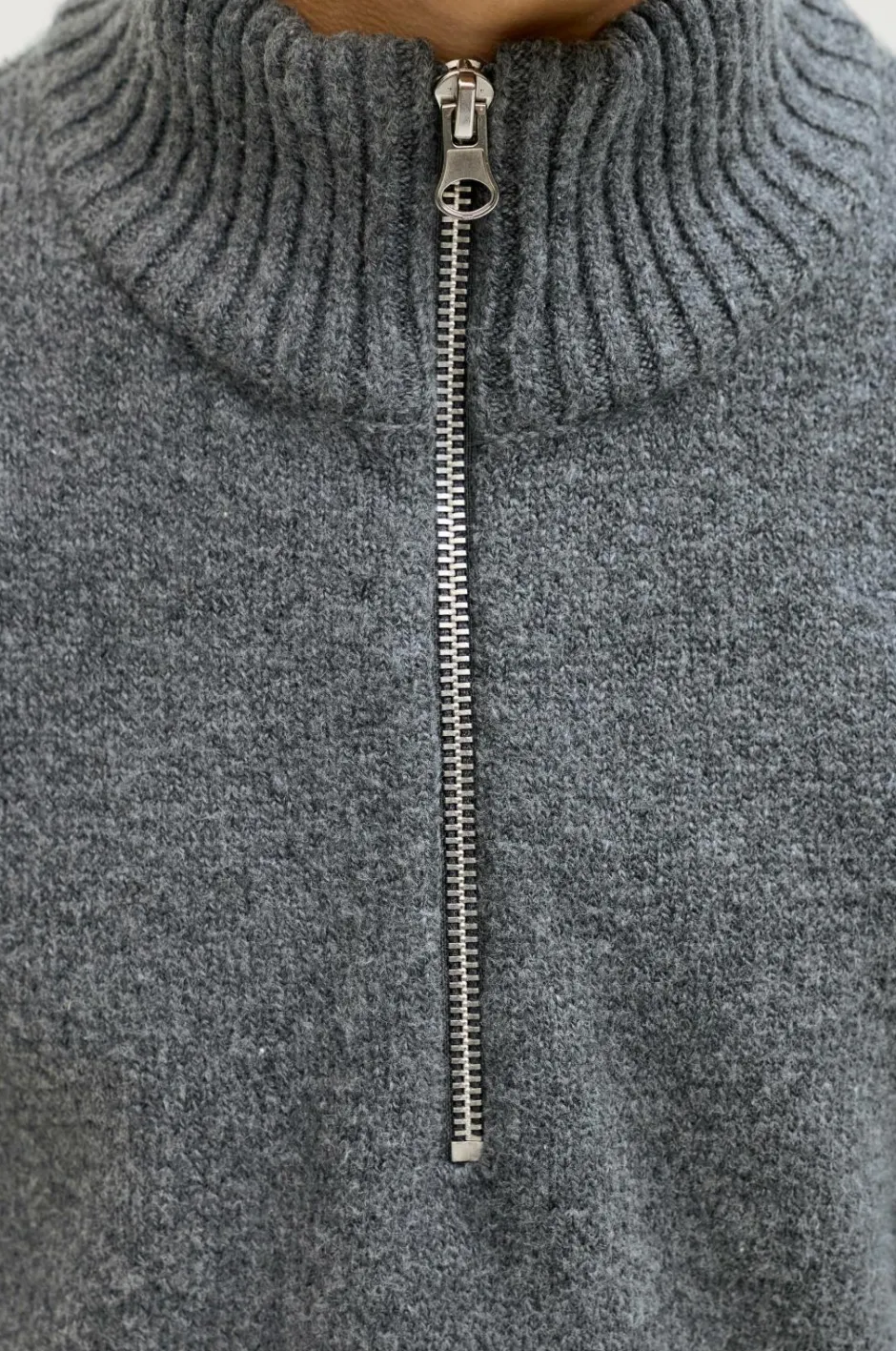 Jack & Jones Junior Trøje jorNorrebro Knit Half Zip Jnr^Børn Trøjer & Cardigans
