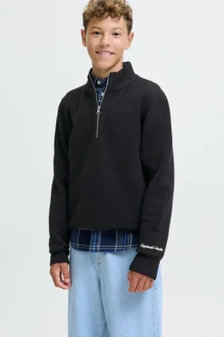 Jack & Jones Junior Trøje jorNorrebro Knit Half Zip Jnr^Børn Trøjer & Cardigans