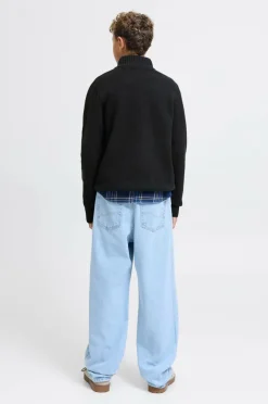 Jack & Jones Junior Trøje jorNorrebro Knit Half Zip Jnr^Børn Trøjer & Cardigans