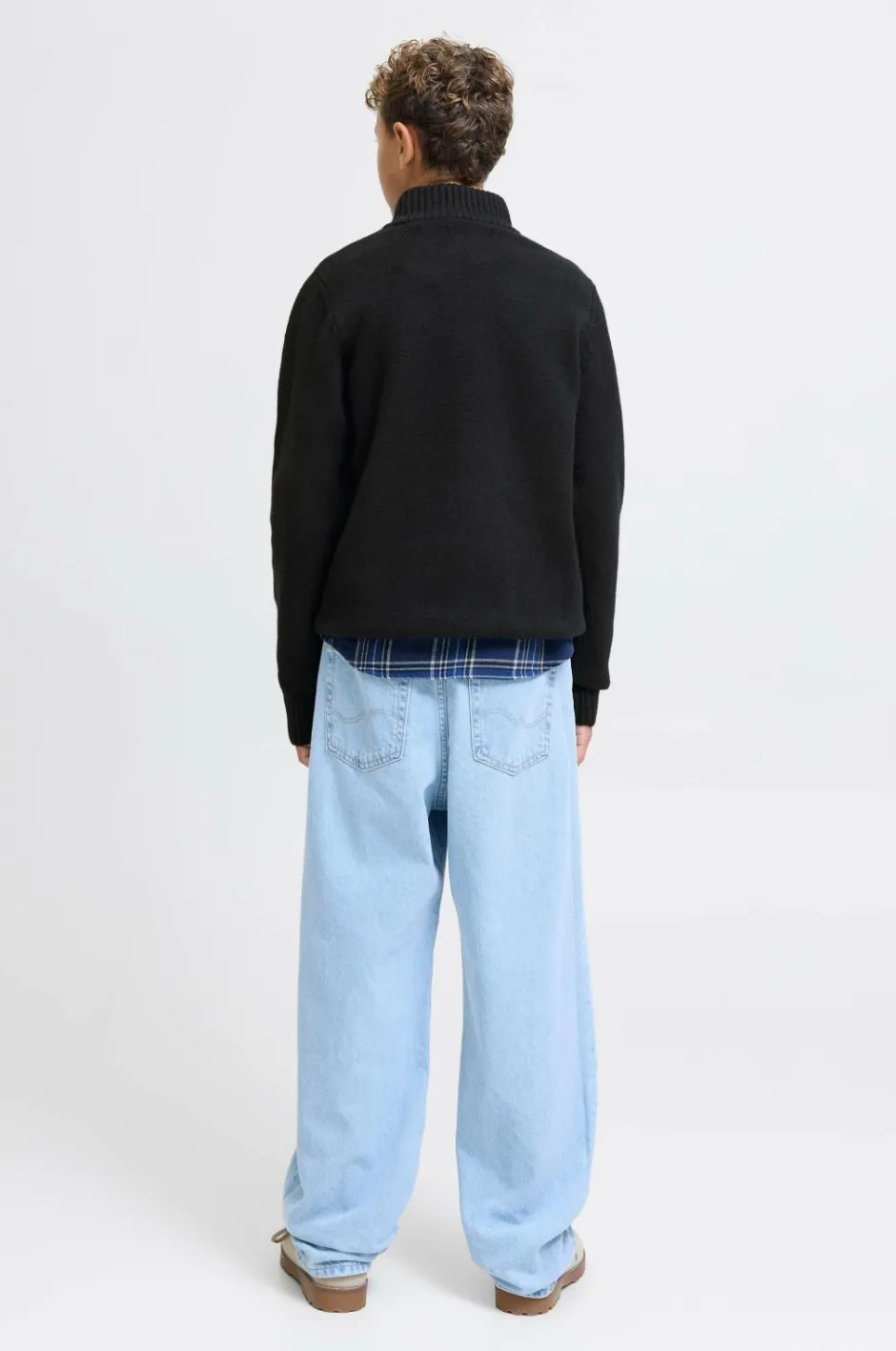 Jack & Jones Junior Trøje jorNorrebro Knit Half Zip Jnr^Børn Trøjer & Cardigans