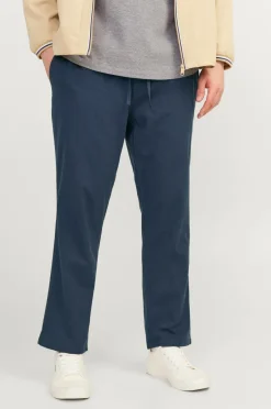 Jack & Jones Plus Hørbukser jpstAce jjBreeze Linen Blend Pls^ Bukser