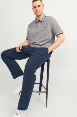 Jack & Jones Plus Hørbukser jpstAce jjBreeze Linen Blend Pls^ Bukser