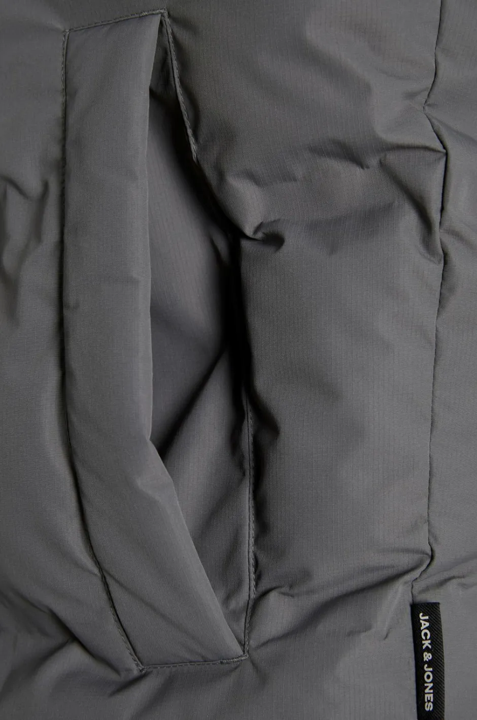 Outlet Plus Pufferjakke jjeSoho Puffer Hood SN Pls Jakker & Frakker