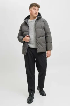 Jack & Jones Plus Pufferjakke jjGlobal Puffer Jacket Pls^ Jakker & Frakker