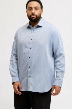 Best Plus Skjorte jprBlaparker Melange L/S Shirt BF P Skjorter