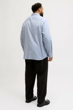 Best Plus Skjorte jprBlaparker Melange L/S Shirt BF P Skjorter