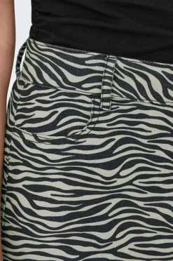 JDY Nederdel Ray MW Mini Skirt Pnt^Dame Nederdele