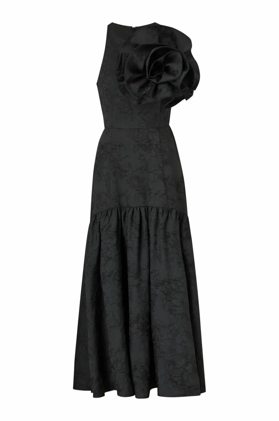 New Maxi kjole med aftagelig rose Dame Kjoler