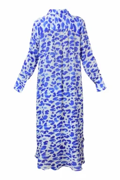 Strandkjole Cheetah Shirt Dress Dame Strandtøj