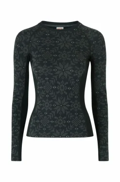 Termisk top Edith Long Sleeve Dame Skiundertøj|Skiundertøj