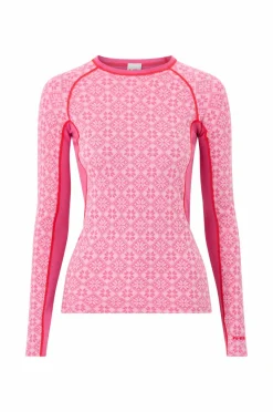 New Termisk top Rose Light LS Dame Skiundertøj|Skiundertøj