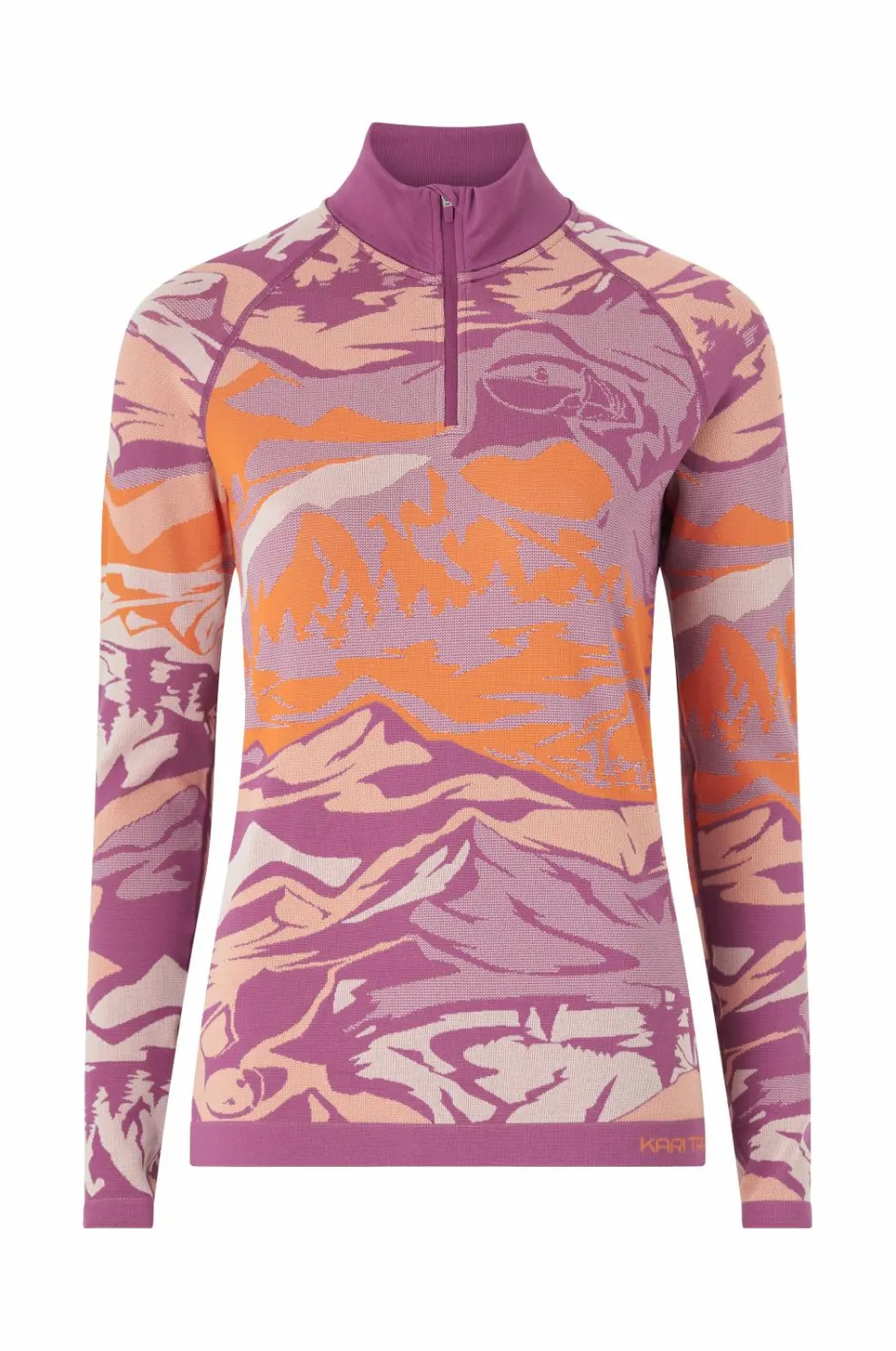 Kari Traa Termisk top Mille Half-zip^Dame Skiundertøj|Skiundertøj