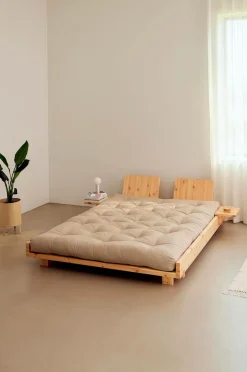 Outlet Social Bed W. 2 Pcs Back Rests And 2 Pcs Side Tables Senge & Madrasser