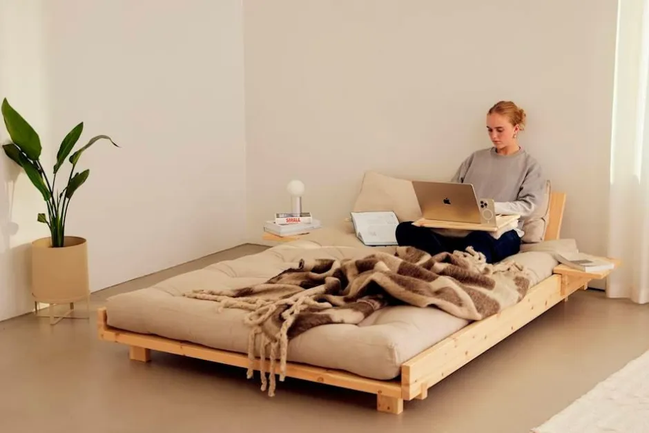 Karup Design Social Bed W. 2 Pcs Back Rests And 2 Pcs Side Tables^ Senge & Madrasser