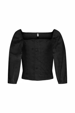 KIDS ONLY Bluse kogPilea 3/4 Emb Anglaise Shirt^Børn Bluser