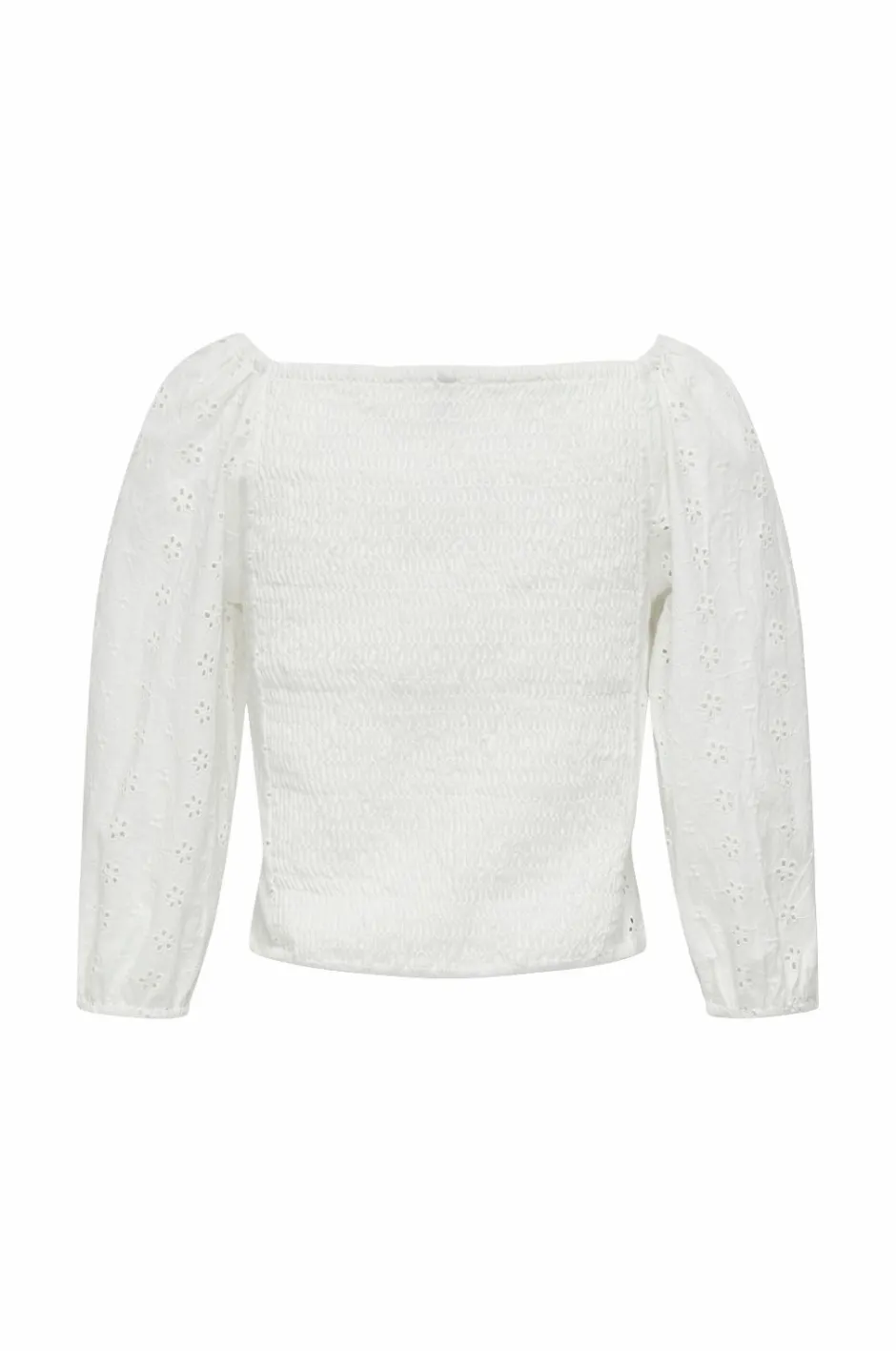 Clearance Bluse kogPilea 3/4 Emb Anglaise Shirt Børn Bluser