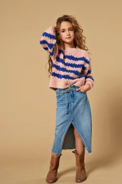 Best Cowboynederdel kogCady Dnm Midi Skirt Børn Nederdele