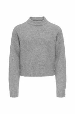 New Pullover KogRene Life LS Button O-neck CP KN Børn Trøjer & Cardigans