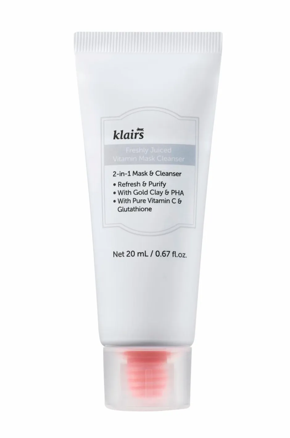 Klairs Freshly Jucied Vitamin Mask Cleanser^ Ansigtspleje|Ansigtspleje