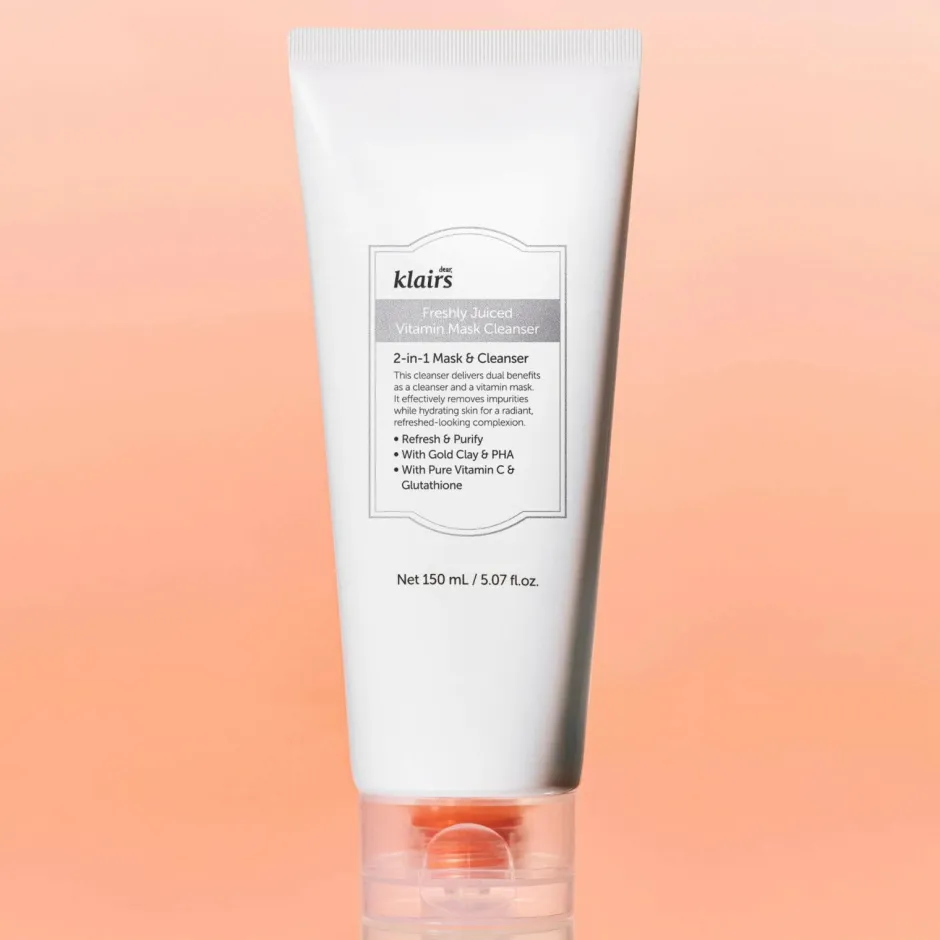 Klairs Freshly Jucied Vitamin Mask Cleanser^ Ansigtspleje|Ansigtspleje