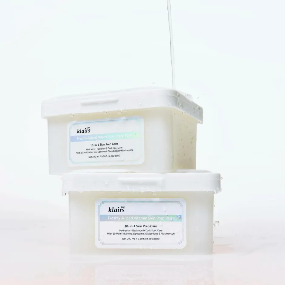 Klairs Freshly Jucied Vitamin Skin Prep 80 Pads^ Ansigtspleje|Ansigtspleje