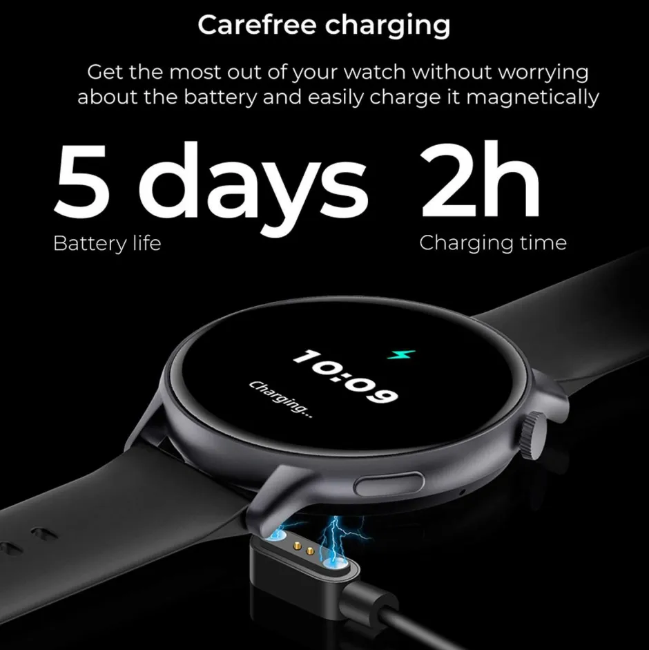 KSIX Smartwatch Core 2 Amoled^Dame Ure|Træningsredskaber & Udstyr