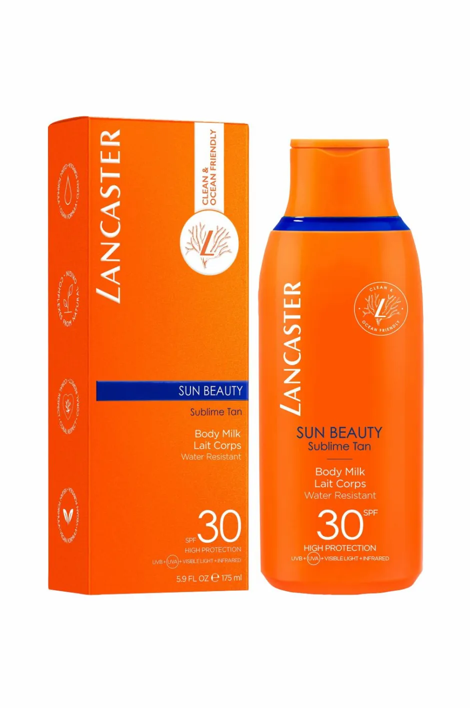 Lancaster Sun Care Face & Body Body Milk SPF30 175 ml^ Solbeskyttelse