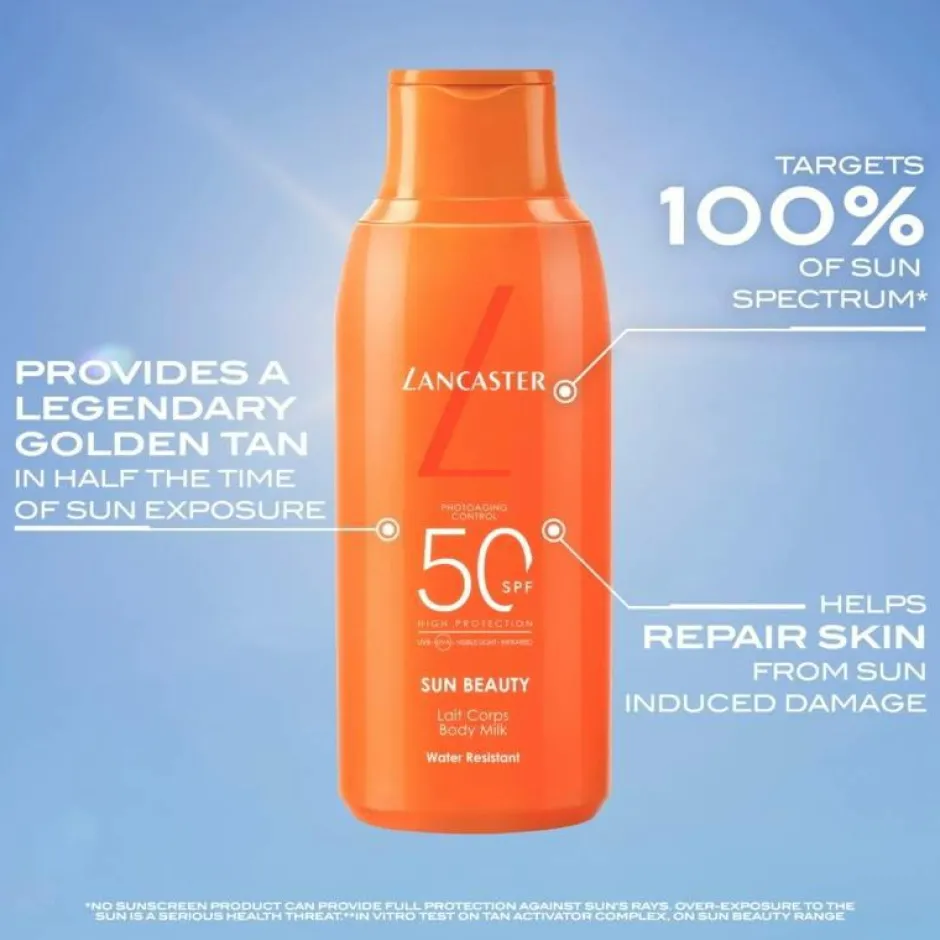 Online Sun Care Face & Body Sun Beauty Body Milk SPF50 100 Ml Solbeskyttelse