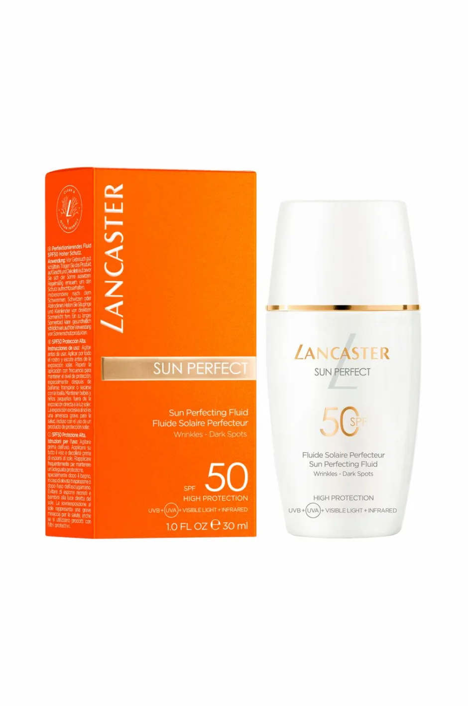 Lancaster Sun Perfect Sun Perfecting Fluid SPF50 30 ml^ Solbeskyttelse